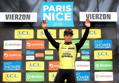 Groenewegen se muestra poderoso al esprint y Demare sigue líder Groenewegen se muestra poderoso al esprint y Demare sigue líder