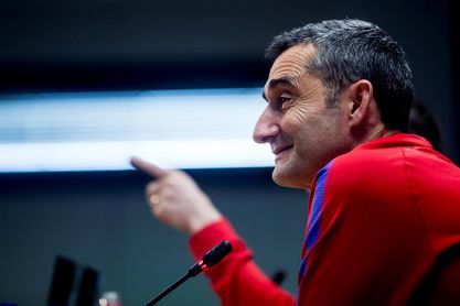 Valverde descarta al colombiano Yerry Mina para La Rosaleda Valverde descarta al colombiano Yerry Mina para La Rosaleda