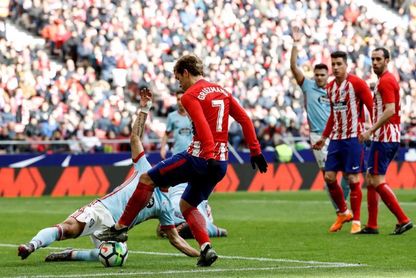 3-0. El Atlético golea sin exprimirse 3-0. El Atlético golea sin exprimirse