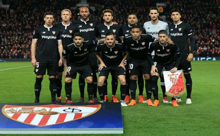 El Sevilla toma la alternativa en Champions. El Sevilla toma la alternativa en Champions.