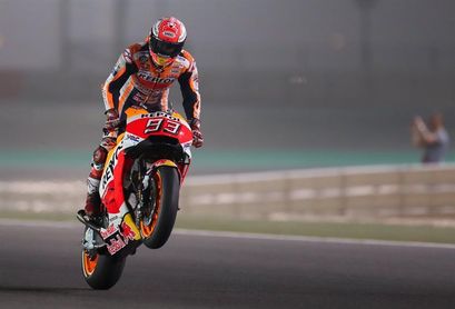 Márquez afirma que "el piloto más fuerte no está en la primera línea" Márquez afirma que "el piloto más fuerte no está en la primera línea"