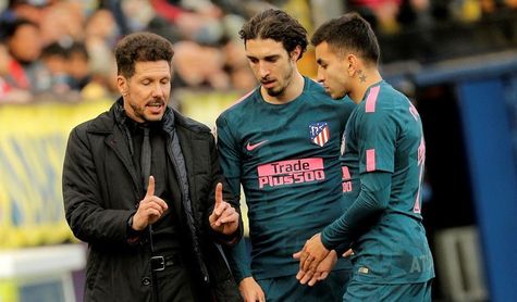 Simeone: "La sensación que tengo es que lo perdí yo" Simeone: "La sensación que tengo es que lo perdí yo"