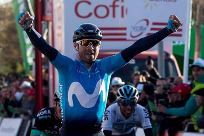 Valverde vence al esprint en Valls y es el nuevo líder de la Volta Valverde vence al esprint en Valls y es el nuevo líder de la Volta