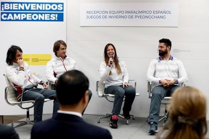 La Infanta Elena agradece el "esfuerzo y entrega" de los paralímpicos La Infanta Elena agradece el "esfuerzo y entrega" de los paralímpicos