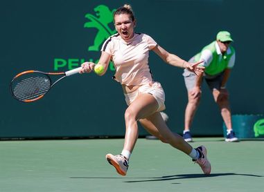 Simona Halep sufre ante Dodin para alcanzar la tercera ronda del Abierto de tenis de Miami Simona Halep sufre ante Dodin para alcanzar la tercera ronda del Abierto de tenis de Miami