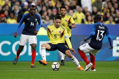 Falcao: "El resultado es histórico pero el objetivo es el Mundial" Falcao: "El resultado es histórico pero el objetivo es el Mundial"