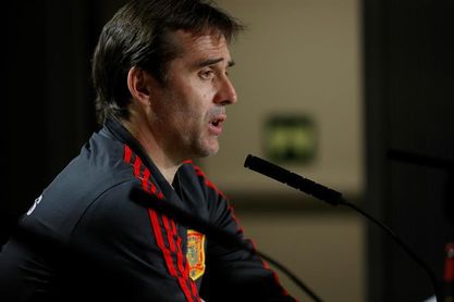 Lopetegui: "Argentina ha mejorado mucho con la llegada de Sampaoli" Lopetegui: "Argentina ha mejorado mucho con la llegada de Sampaoli"