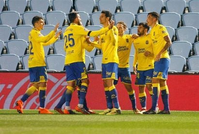 La UD Las Palmas prepara la visita del Real Madrid sin Etebo y Halilovic La UD Las Palmas prepara la visita del Real Madrid sin Etebo y Halilovic