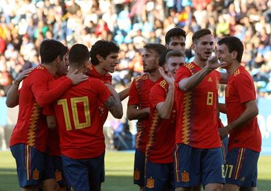 3-1. España golea a Estonia y sigue con su marcha inmaculada en el Europeo 3-1. España golea a Estonia y sigue con su marcha inmaculada en el Europeo