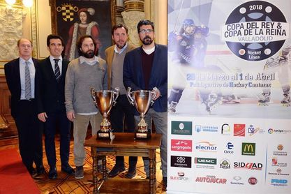 Valladolid aspira a dejar en la ciudad los títulos de Copa del Rey y Reina de Hockey en Línea Valladolid aspira a dejar en la ciudad los títulos de Copa del Rey y Reina de Hockey en Línea