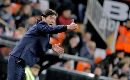 Marcelino: "Acabar cuartos sería un éxito absoluto" Marcelino: "Acabar cuartos sería un éxito absoluto"