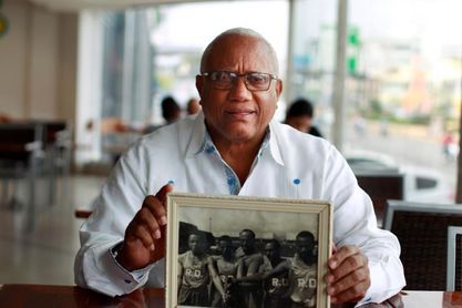 El dominicano ´Popo´ Veras recuerda las hazañas de Beamon o Evans... y algún disparo El dominicano ´Popo´ Veras recuerda las hazañas de Beamon o Evans... y algún disparo