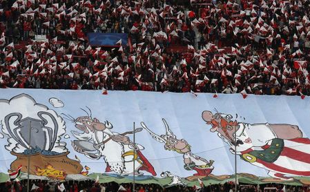 Gran ambiente en el Sevilla-Bayern Gran ambiente en el Sevilla-Bayern
