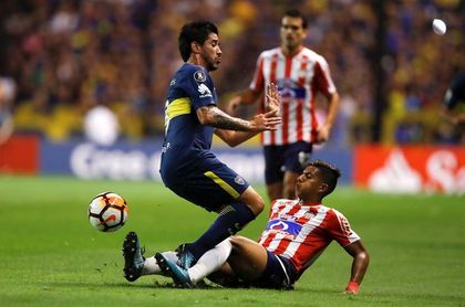 1-0. Boca Juniors vence al Junior en la Bombonera y se acerca al Palmeiras 1-0. Boca Juniors vence al Junior en la Bombonera y se acerca al Palmeiras