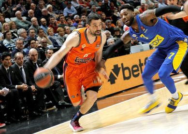 87-84. Un Valencia motivado logra despedir la Euroliga con un triunfo ante el Maccabi 87-84. Un Valencia motivado logra despedir la Euroliga con un triunfo ante el Maccabi