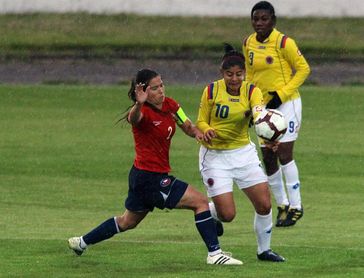 Colombia deja escapar puntos frente a Chile pese a nuevo gol de Catalina Usme Colombia deja escapar puntos frente a Chile pese a nuevo gol de Catalina Usme