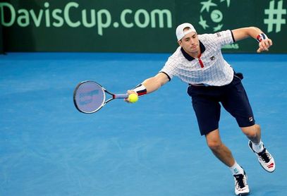 Isner y Querrey sitúan a Estados Unidos (2-0) a un triunfo de semifinales Isner y Querrey sitúan a Estados Unidos (2-0) a un triunfo de semifinales