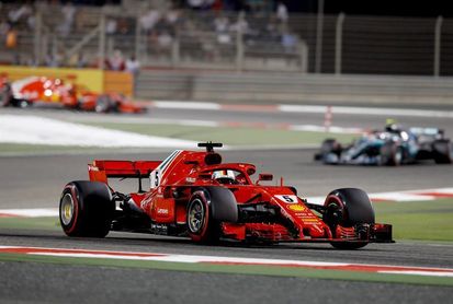 Vettel refuerza su liderato al ganar en Barein, donde Alonso fue séptimo Vettel refuerza su liderato al ganar en Barein, donde Alonso fue séptimo