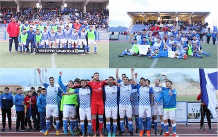 El C.D. Ventippo Casariche festeja su ascenso a Segunda División Andaluza El C.D. Ventippo Casariche festeja su ascenso a Segunda División Andaluza