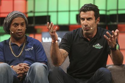 Figo y Ronaldinho, capitanes en el Partido por la Solidaridad Figo y Ronaldinho, capitanes en el Partido por la Solidaridad