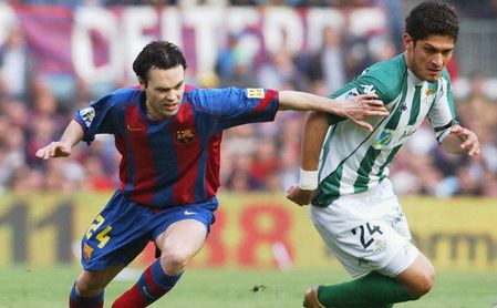 Cuando Andrés Iniesta pudo jugar en el Betis Cuando Andrés Iniesta pudo jugar en el Betis