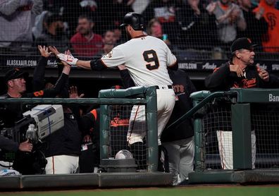 5-3. Belt pega un jonrón en contra de los Rojos de Cincinnati 5-3. Belt pega un jonrón en contra de los Rojos de Cincinnati