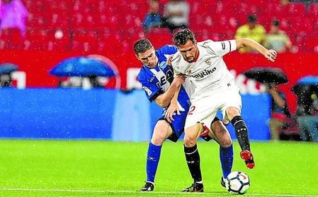 Franco Vázquez destapó ante el Alavés el tarro de su esencia. Franco Vázquez destapó ante el Alavés el tarro de su esencia.
