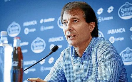 Richard Barral, en su etapa al frente del Deportivo. Richard Barral, en su etapa al frente del Deportivo.