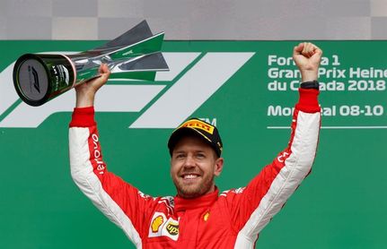 Vettel alcanza en Montreal las 50 victorias y recupera el liderato Vettel alcanza en Montreal las 50 victorias y recupera el liderato
