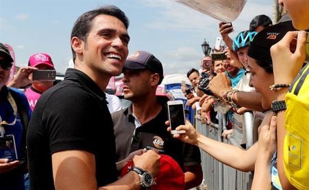Contador dice que el próximo Tour es uno de los más abiertos de los últimos años Contador dice que el próximo Tour es uno de los más abiertos de los últimos años