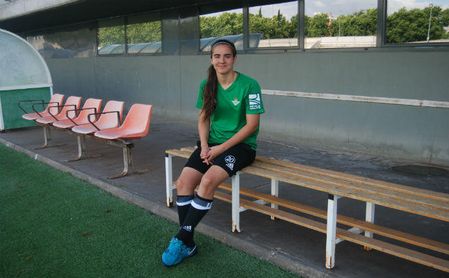 Rocío Gálvez, jugadora del Betis e internacional española. Rocío Gálvez, jugadora del Betis e internacional española.