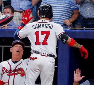 4-11. Camargo sella con grand slam el triunfo de los Bravos 4-11. Camargo sella con grand slam el triunfo de los Bravos