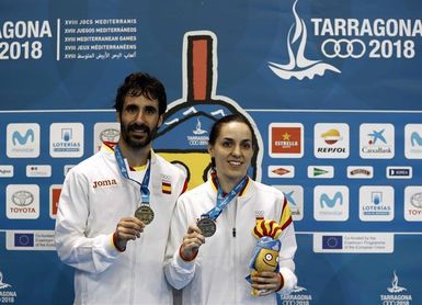 Pablo Abián logró el oro y Beatriz Corrales la plata en finales de bádminton Pablo Abián logró el oro y Beatriz Corrales la plata en finales de bádminton