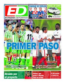 La portada de ESTADIO Deportivo La portada de ESTADIO Deportivo