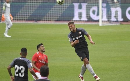 Carriço, en el partido ante el Benfica. Carriço, en el partido ante el Benfica.
