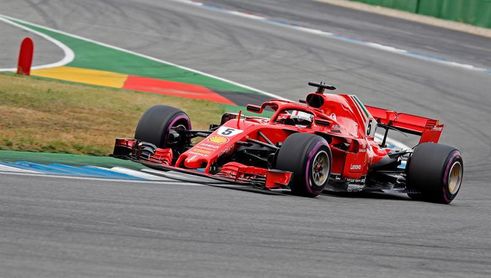 Vettel saldrá desde la ´pole´; Sainz, octavo Vettel saldrá desde la ´pole´; Sainz, octavo