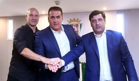 Sandoval: "El objetivo es poner al Córdoba donde se merece" Sandoval: "El objetivo es poner al Córdoba donde se merece"