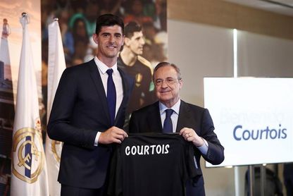 Courtois: "Vengo con el máximo respeto por Keylor Navas" Courtois: "Vengo con el máximo respeto por Keylor Navas"