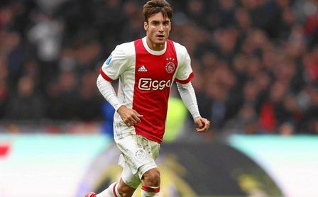 Tagliafico, con el Ajax, pretendido por el Betis. Tagliafico, con el Ajax, pretendido por el Betis.
