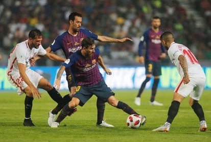 Sevilla FC 1-2 Barcelona: Pierde un título, gana crédito Sevilla FC 1-2 Barcelona: Pierde un título, gana crédito