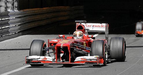 En la imagen, Fernando Alonso disputando el pasado Gran Premio de Mónaco. En la imagen, Fernando Alonso disputando el pasado Gran Premio de Mónaco.
