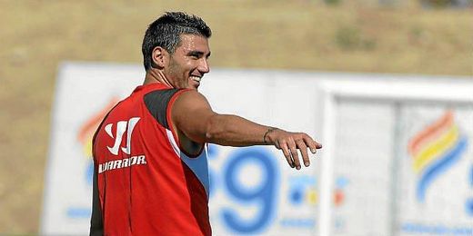 José Antonio Reyes en un entrenamiento. José Antonio Reyes en un entrenamiento.