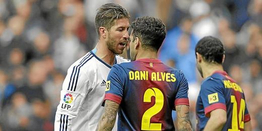 Ramos y Alves se encaran en el clásico de la temporada pasada. Ramos y Alves se encaran en el clásico de la temporada pasada.