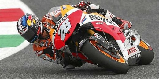 Pedrosa se acerca al récord del circuito. Pedrosa se acerca al récord del circuito.