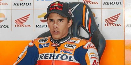 Marc Márquez, durante el entrenamiento de un Gran Premio de esta temporada. Marc Márquez, durante el entrenamiento de un Gran Premio de esta temporada.