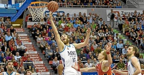 Sergio Rodríguez en una acción durante un partido de la Liga ACB. Sergio Rodríguez en una acción durante un partido de la Liga ACB.