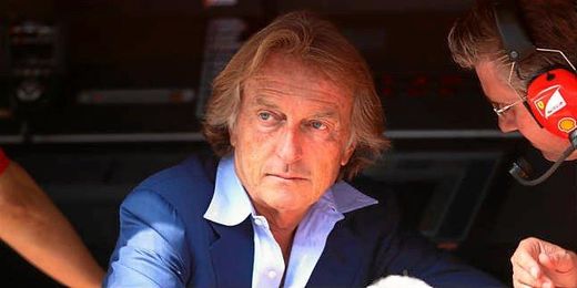 Luca Cordero di Montezemolo, durante un Gran Premio de Fórmula 1. Luca Cordero di Montezemolo, durante un Gran Premio de Fórmula 1.