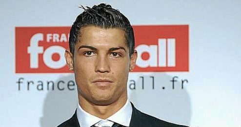 Ronaldo durante la ceremonia del Balón de Oro en enero Ronaldo durante la ceremonia del Balón de Oro en enero