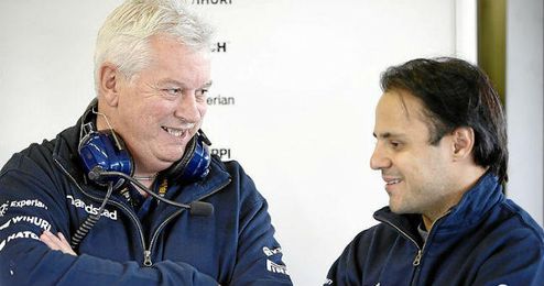 Symonds se muestra encantado con la llegada de Massa a Williams. Symonds se muestra encantado con la llegada de Massa a Williams.