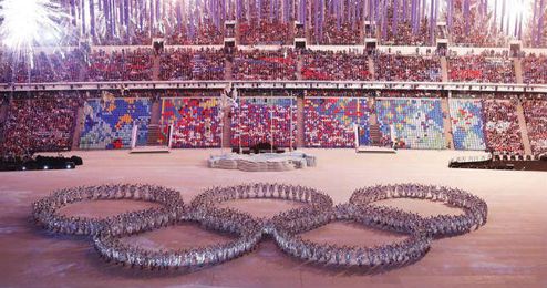 Ceremonia de clausura de los Juegos de invierno de Sochi 2014. Ceremonia de clausura de los Juegos de invierno de Sochi 2014.